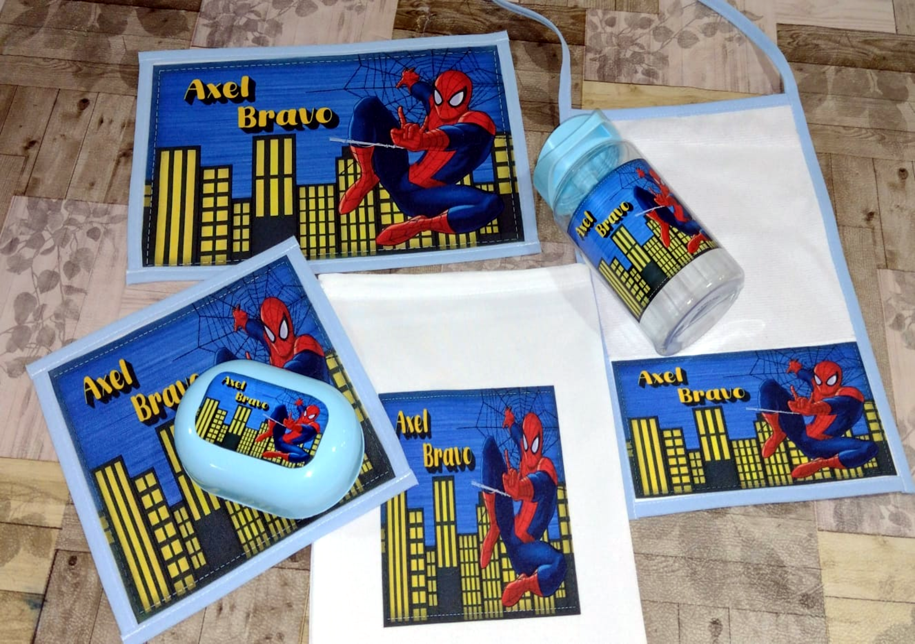 Set de jardín Spider man