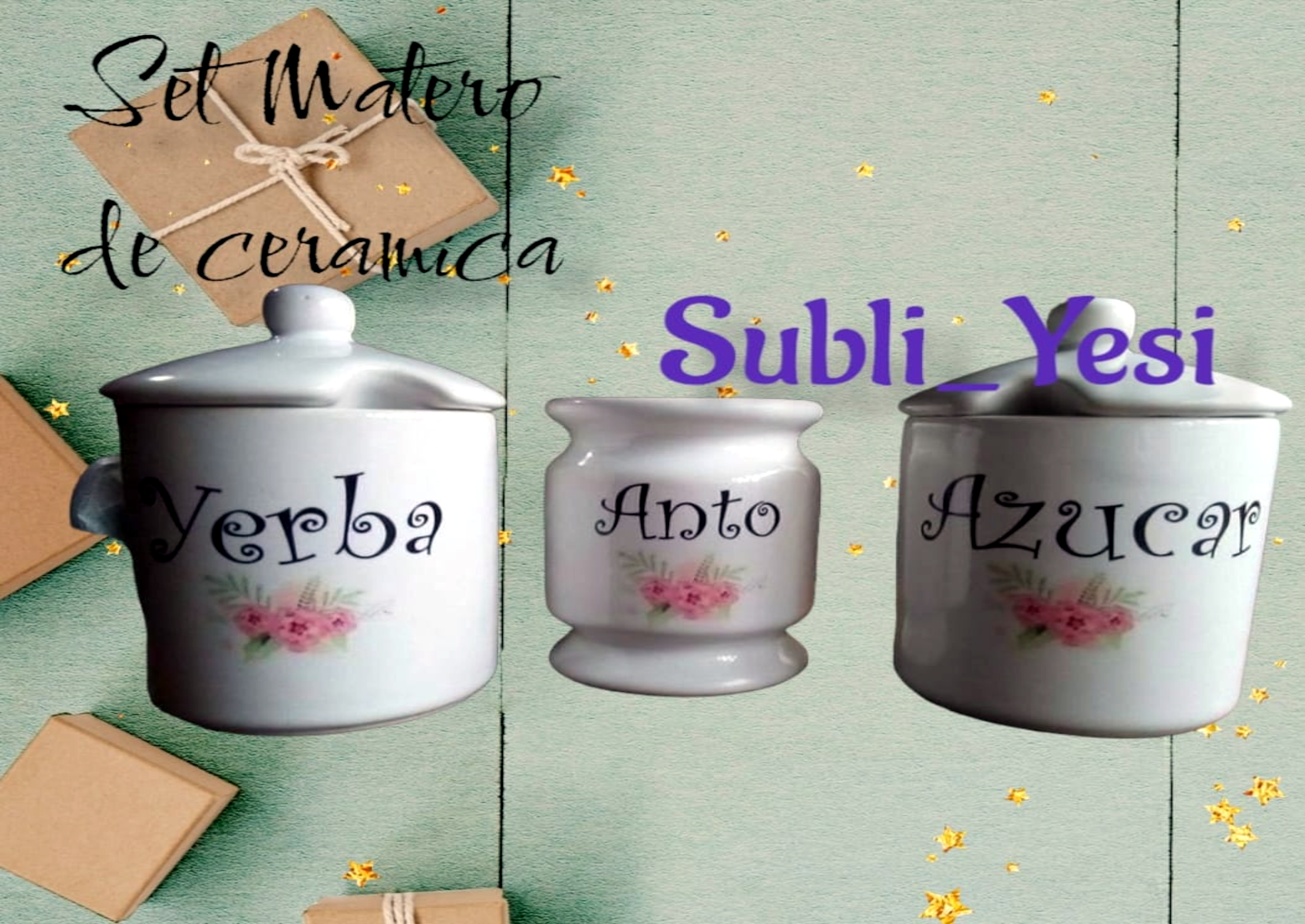 Set matero cerámico